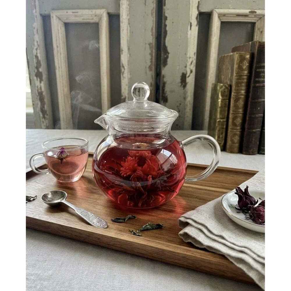 TEAPOT Clear Glass Height 4